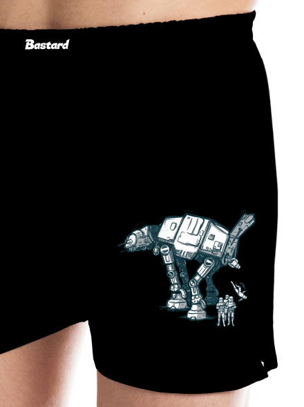 AT-AT férfi alsó nadrág Black