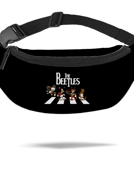 Beatles övtáska Black