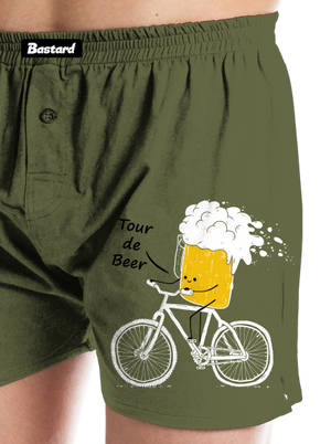 Tour de beer férfi alsó nadrág Khaki