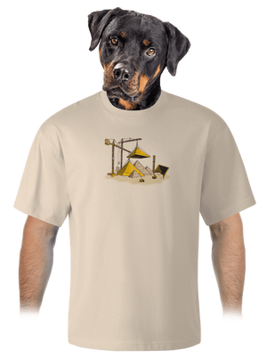 unisex túlméretezett póló