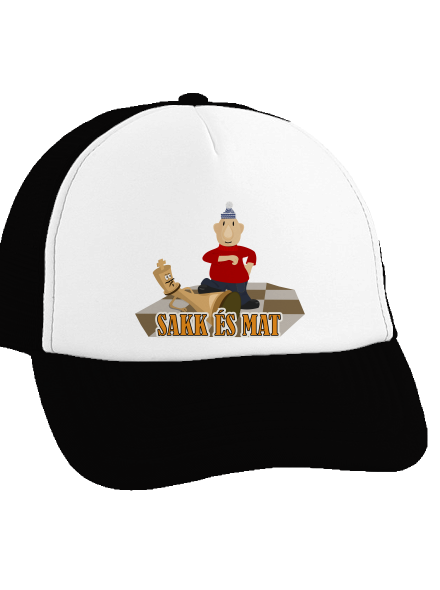 Sakk És Mat teherautós sapka Black cap