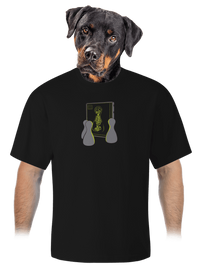 unisex túlméretezett póló