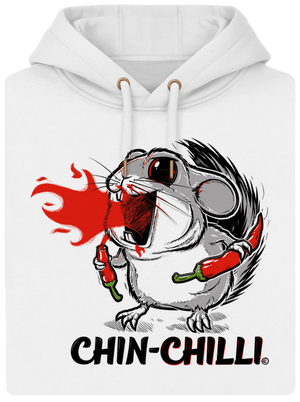 Chinchilli unisex prémium pulóver Snowwhite