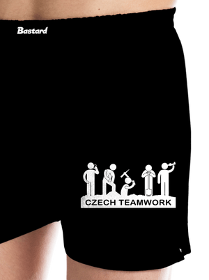 Czech Teamwork férfi alsó nadrág Black