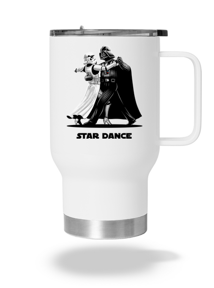 Star dance termosz bögre White