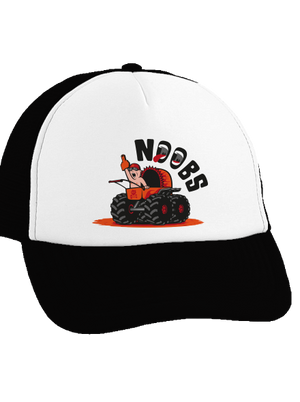 Monster stroller teherautós sapka Black cap