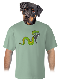 unisex túlméretezett póló