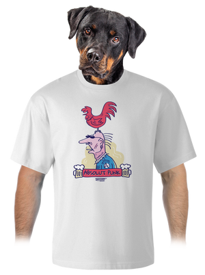 unisex túlméretezett póló