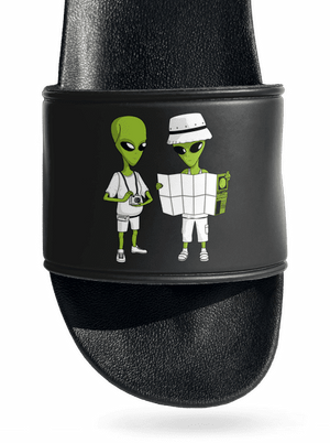 Idegenek papucs Black