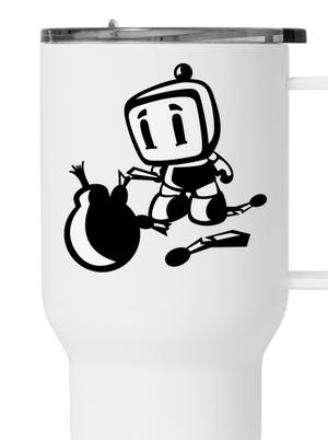 Bomberman termosz bögre White