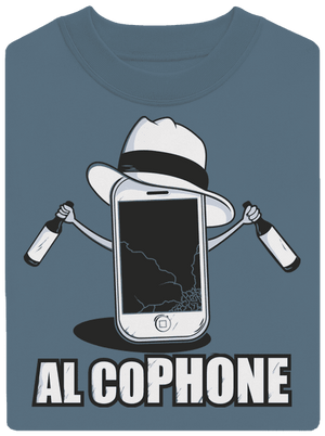 Al Cophone unisex crewneck Nordic Blue