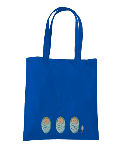 AI baby táska Bright Royal