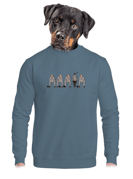 Nem bűnös unisex crewneck Nordic Blue