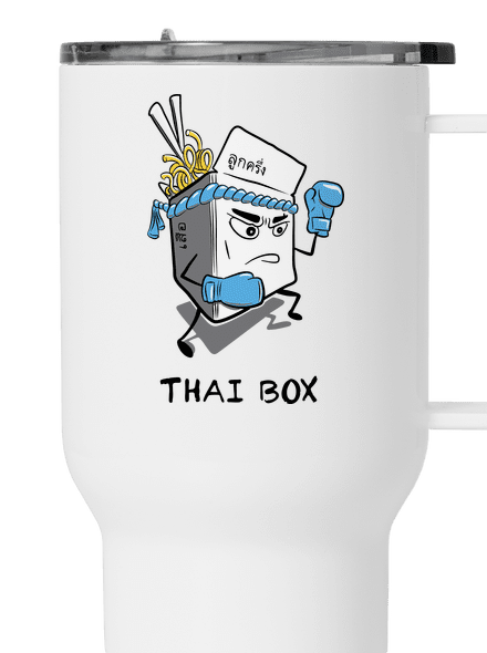 Thai box termosz bögre White