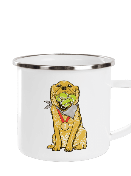 Arany retriever pléhbögre White
