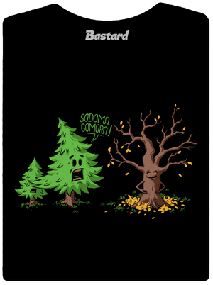 Sodoma Gomora prémium női póló Black