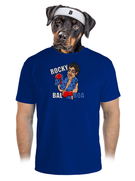 Rocky Bal boa férfi sportpóló Royal Blue Mal