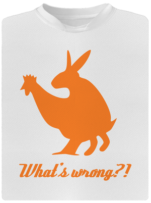 What's wrong férfi sportpóló White