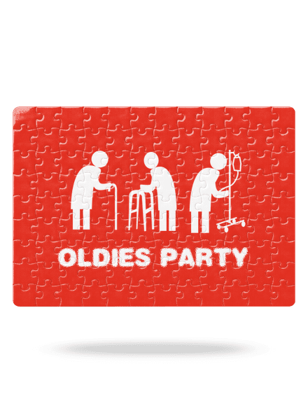 Oldies party kirakós White