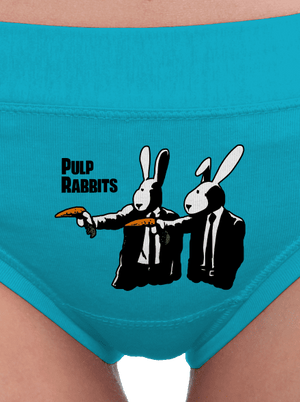 Pulp Rabbits női bugyik Turquoise