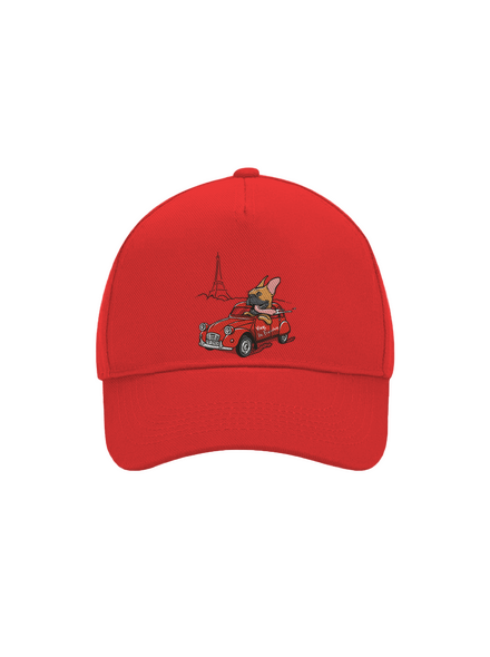 Francia buldog baseballsapka Classic Red