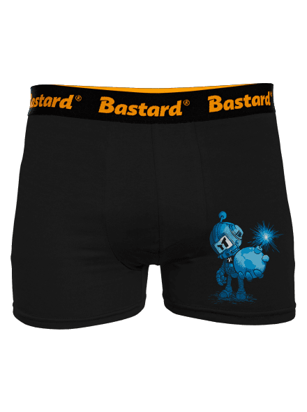Időzített bomba boxeralsó Black