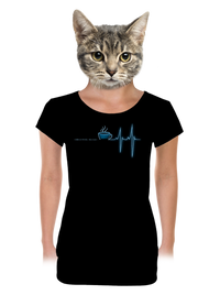 női póló elasztikus alsó szegéllyel