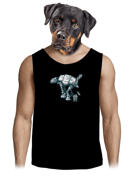 AT-AT férfi trikó Black