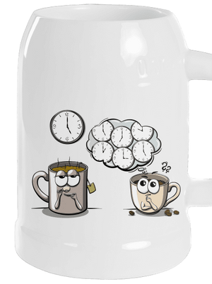 Tea ötkor söröskorsó White