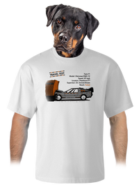 unisex túlméretezett póló