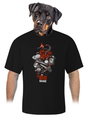 unisex túlméretezett póló