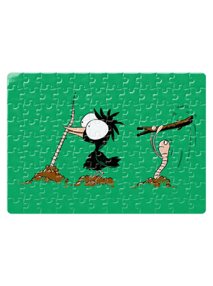 Vigyázz melyik végét fogod kirakós White