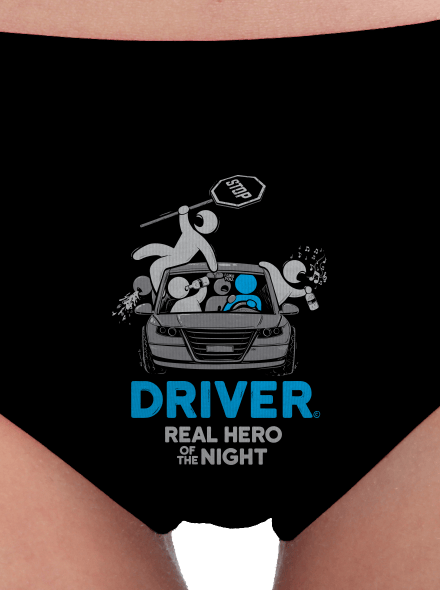 Driver női bugyik Black