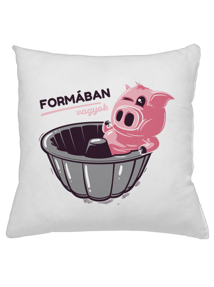 Formában párna White