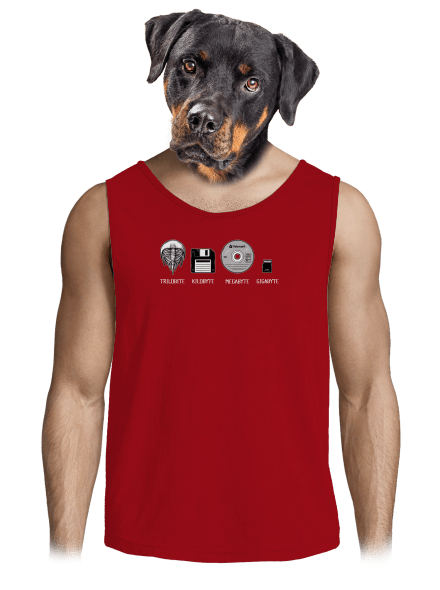 Trilobite férfi trikó Red