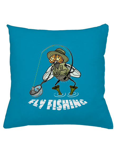 Fly fishing párna Blue Turquoise