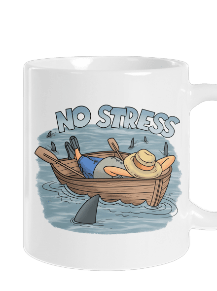 No stress hagyományos bögre White
