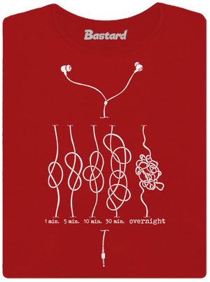 A fonás iskolája prémium női póló Red Mal
