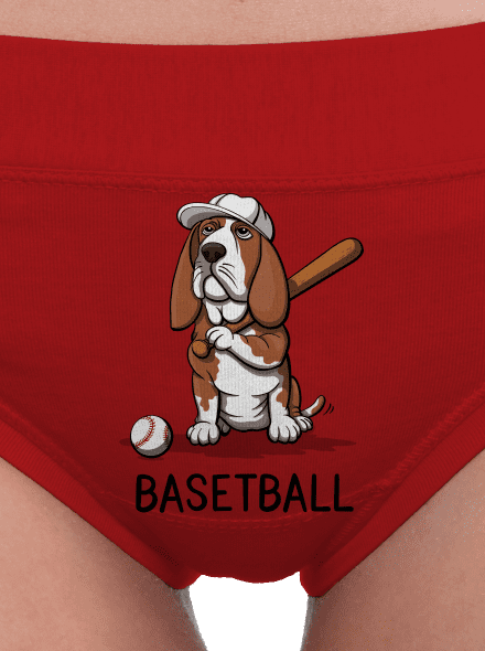 Basetball női bugyik Red Mal