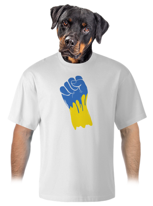  unisex túlméretezett póló White