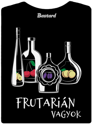 Frutarián prémium női póló Black