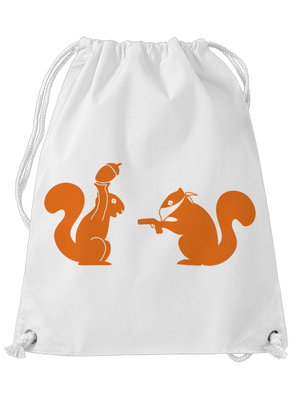 Mókusok hátizsák White