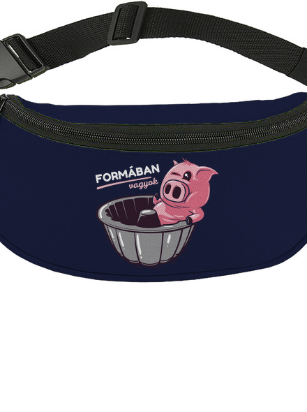 Formában övtáska French Navy