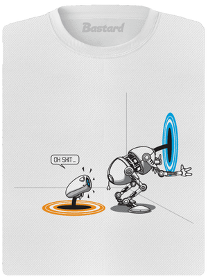 Portal surprise női sportpóló White