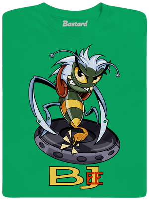 BeeJ férfi póló Kelly Green