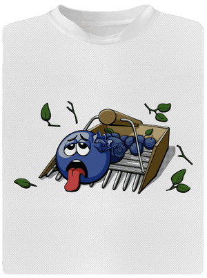 Áfonya gyerek sport póló White