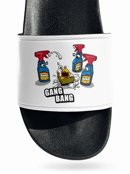 Gang bang papucs White