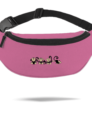 Majmok övtáska True Pink