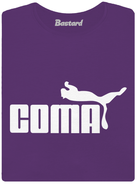 Coma prémium női póló Purple