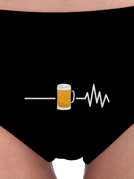 Beer help női bugyik Black